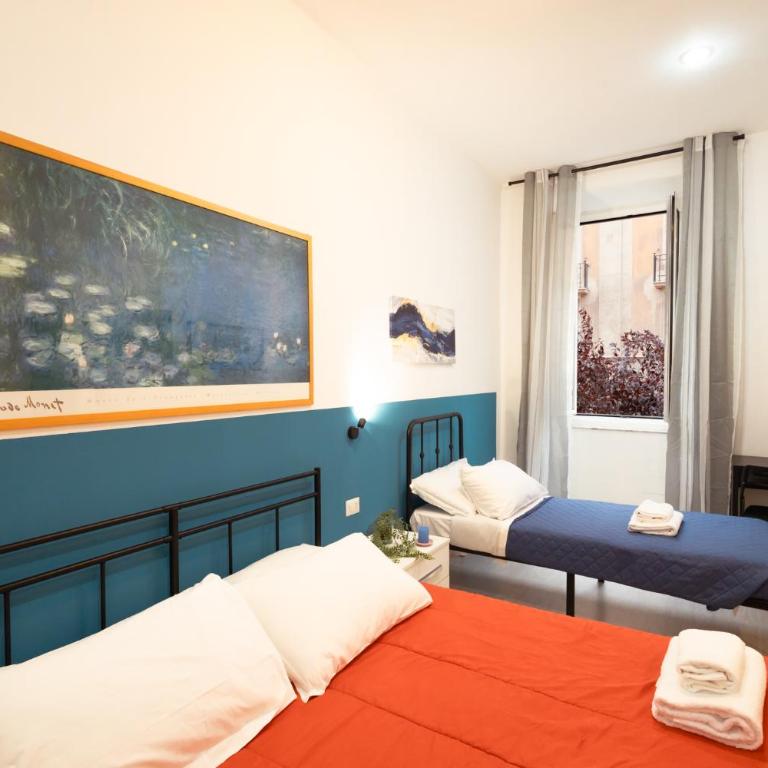 Lorenzo's Rooms in Vatican - Camera Tripla Comfort con Doccia - 12