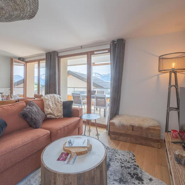 Alpe d'Huez Houses - Chez Cathy - Fermes de l'Alpe - Fabuleux 2 chambres neuf pour 6 personnes - Apartamento con vistas a las montañas - 18