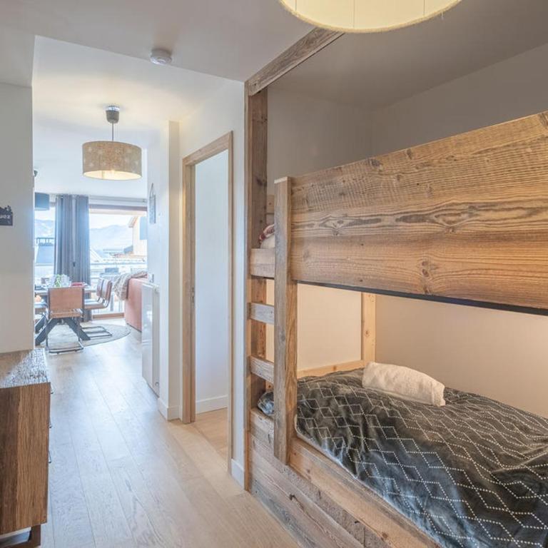 Alpe d'Huez Houses - Chez Cathy - Fermes de l'Alpe - Fabuleux 2 chambres neuf pour 6 personnes - Apartamento con vistas a las montañas - 4