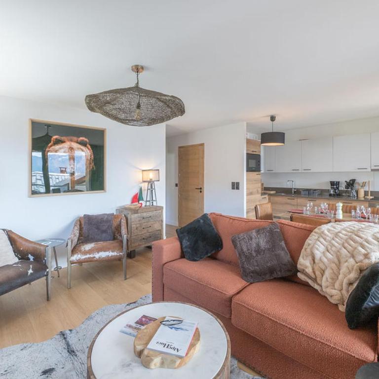 Alpe d'Huez Houses - Chez Cathy - Fermes de l'Alpe - Fabuleux 2 chambres neuf pour 6 personnes - Apartamento con vistas a las montañas - 19