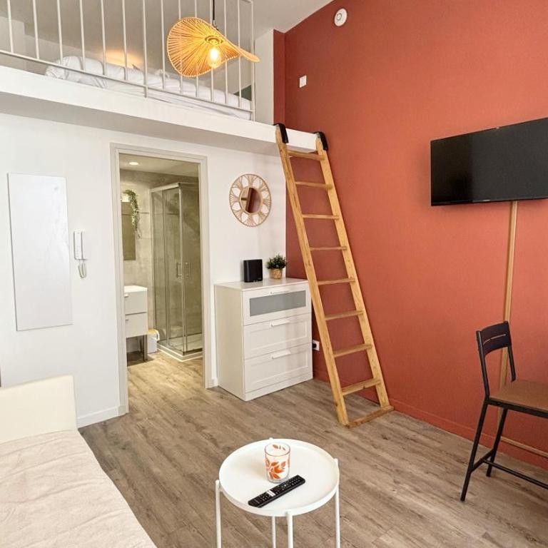 Proche Palais Des Festivals, T2 avec Mezzanine - Palmazur Vacances - Appartement 1 Chambre - 3