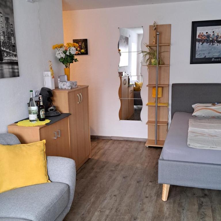Haus Allgäu Ruh - Apartment mit 1 Schlafzimmer und Terrasse - 8