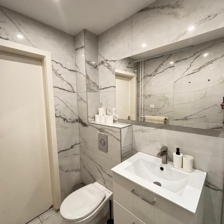 Soh Rent Appartement cozy Strasbourg Wifi Terrasse St Aloise - Double Room - 15