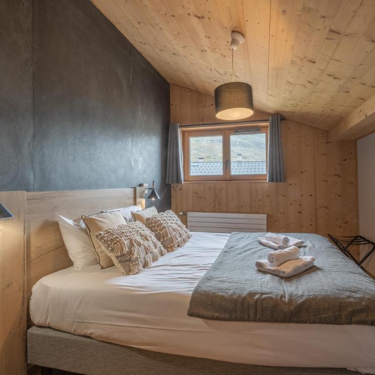 Alpe d'Huez Houses - Hameau de Clotaire - Le cocon blanc - Duplex 5 chambres - cheminée wellness - Ski aux pieds - Appartamento Deluxe con 5 Camere da Letto - 9