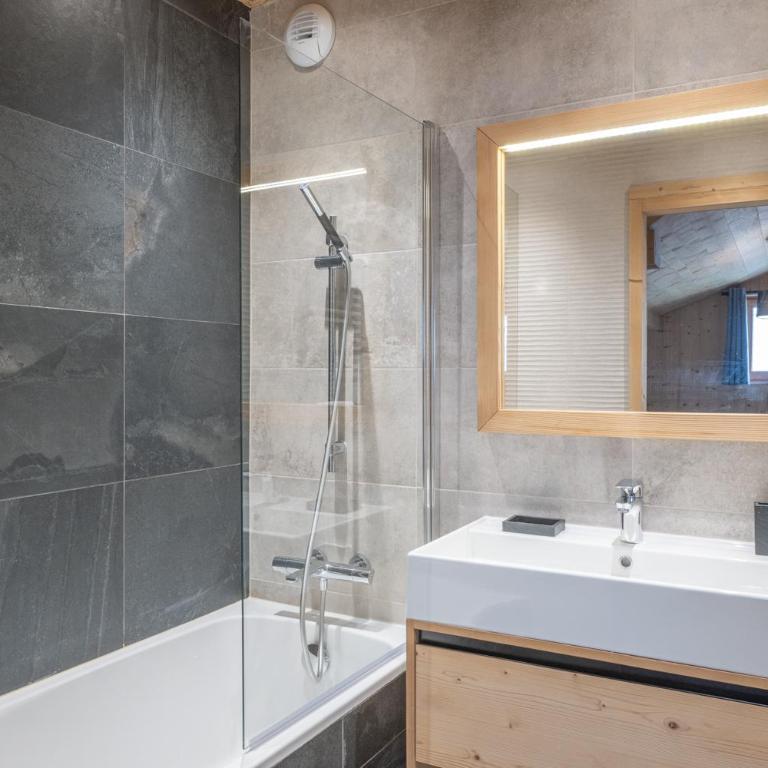 Alpe d'Huez Houses - Hameau de Clotaire - Le cocon blanc - Duplex 5 chambres - cheminée wellness - Ski aux pieds - Appartamento Deluxe con 5 Camere da Letto - 22