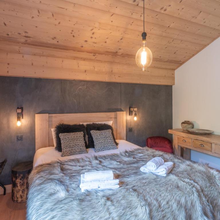 Alpe d'Huez Houses - Hameau de Clotaire - Le cocon blanc - Duplex 5 chambres - cheminée wellness - Ski aux pieds - Appartamento Deluxe con 5 Camere da Letto - 25