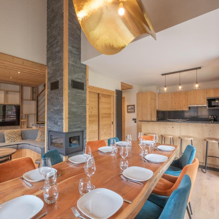 Alpe d'Huez Houses - Hameau de Clotaire - Le cocon blanc - Duplex 5 chambres - cheminée wellness - Ski aux pieds - Appartamento Deluxe con 5 Camere da Letto - 42