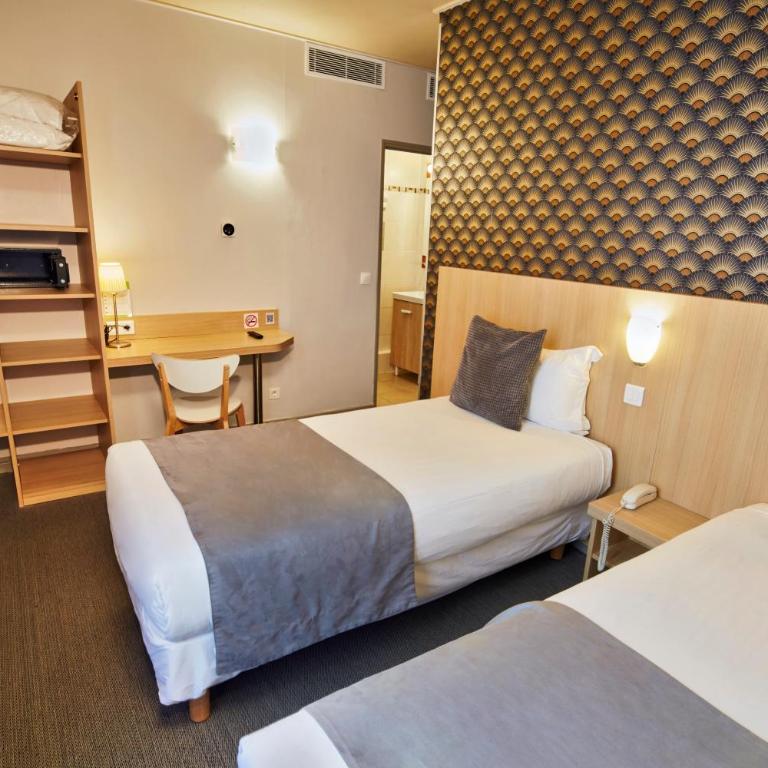 Hotel Paris Villette - Offre Familiale - 2 Chambres Doubles Séparées - 2
