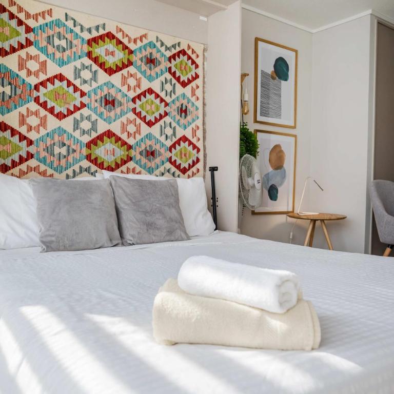 Inviting Studio in Vibrant Nunoa 2 Guests - Estudio - 8