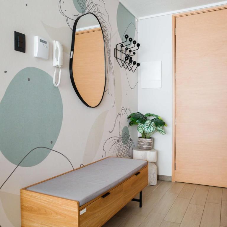 Inviting Studio in Vibrant Nunoa 2 Guests - Estudio - 11