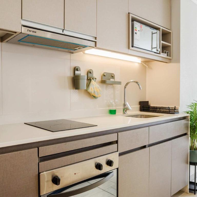 Inviting Studio in Vibrant Nunoa 2 Guests - Estudio - 5