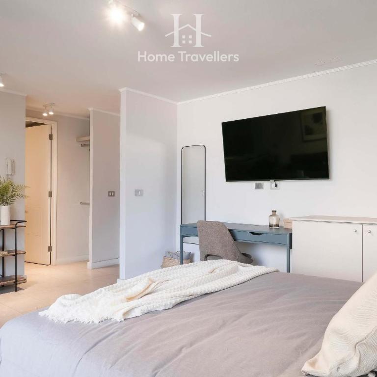 HT Lujoso Estudio a pasos del Mall Plaza Egana - Apartment - 5