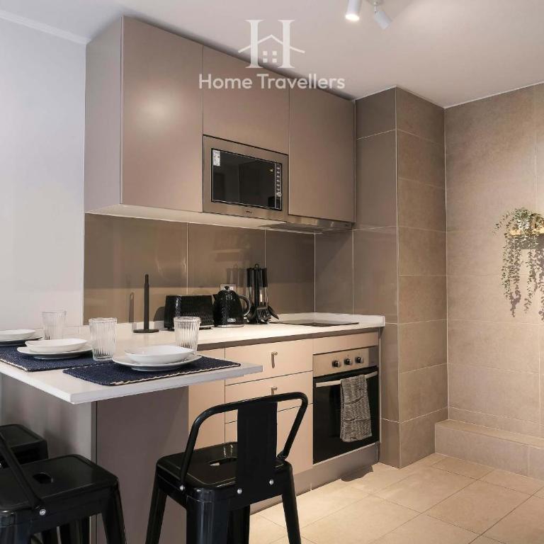 HT Lujoso Estudio a pasos del Mall Plaza Egana - Apartment - 8