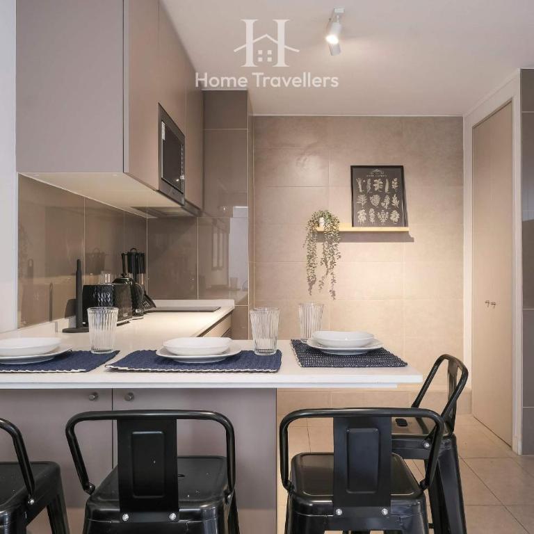 HT Lujoso Estudio a pasos del Mall Plaza Egana - Apartment - 10