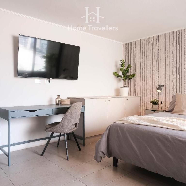 HT Lujoso Estudio a pasos del Mall Plaza Egana - Apartment - 19