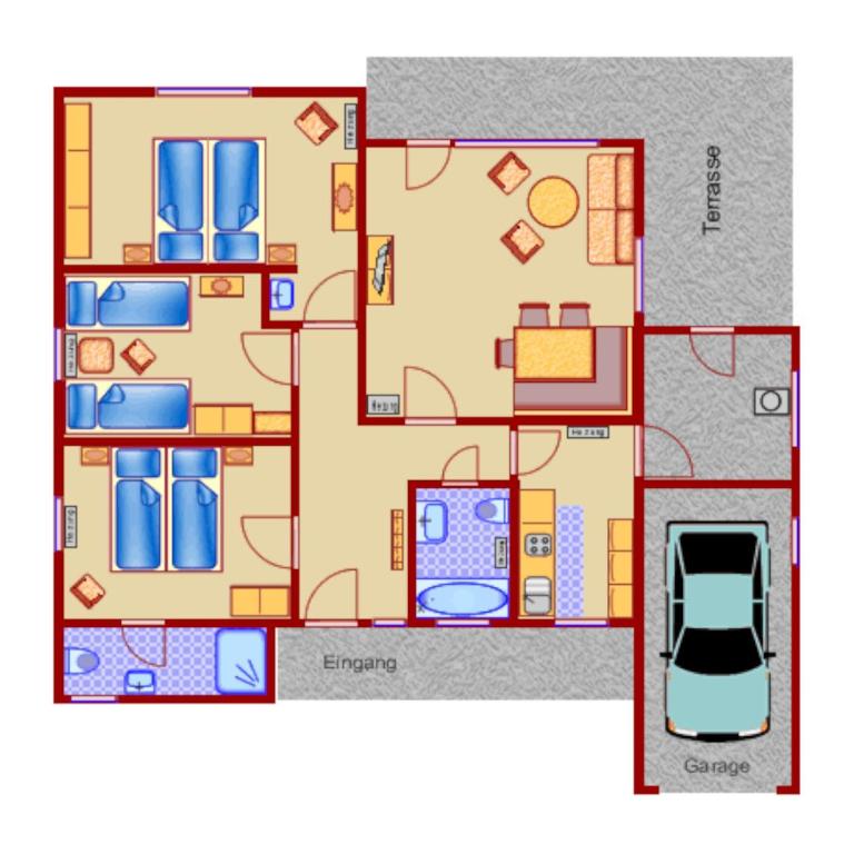 Ferienhaus Fuchsweg im Feriendorf Reichenbach F8 - Haus mit 3 Schlafzimmern - 14