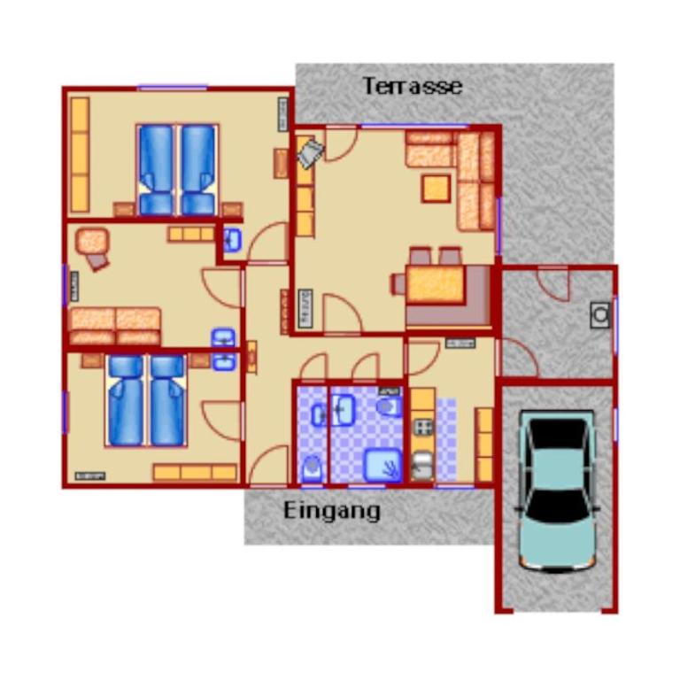 Ferienhaus im Feriendorf Reichenbach B17 - Haus mit 3 Schlafzimmern - 6