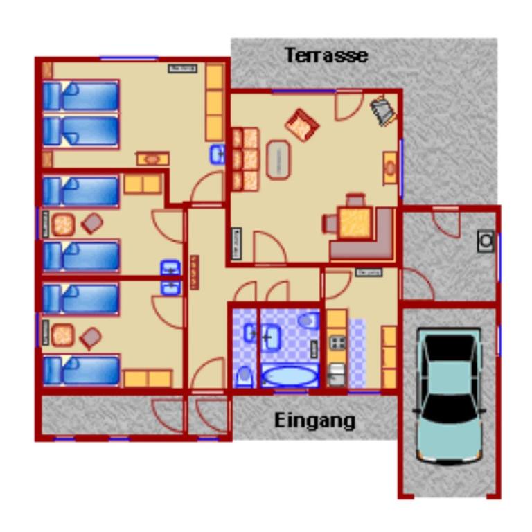 Ferienhaus Gamssteige im Feriendorf Reichenbach G16 - Haus mit 3 Schlafzimmern - 12