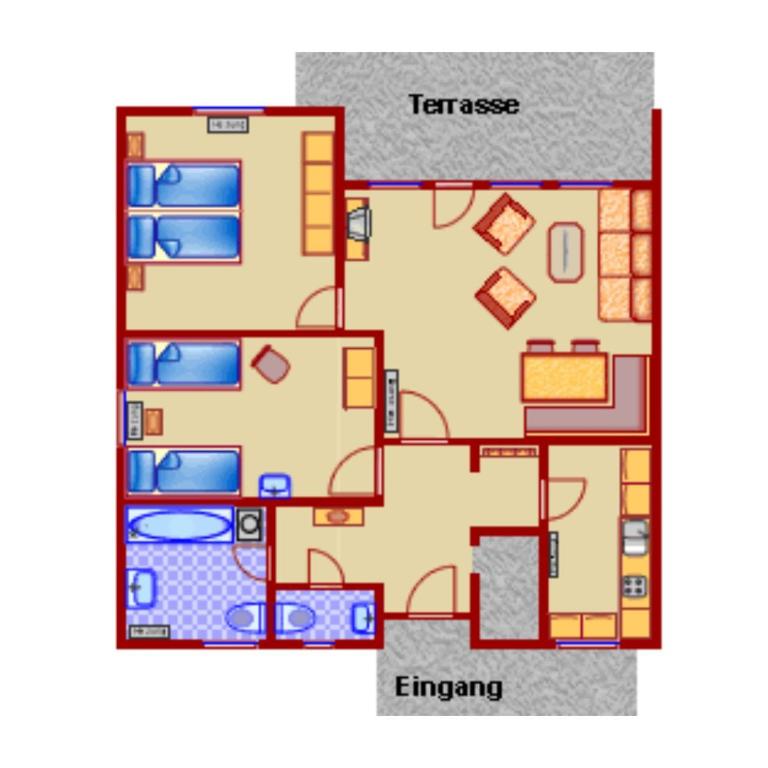 Ferienhaus Gamssteige im Feriendorf Reichenbach G24a - Haus mit 2 Schlafzimmern - 9