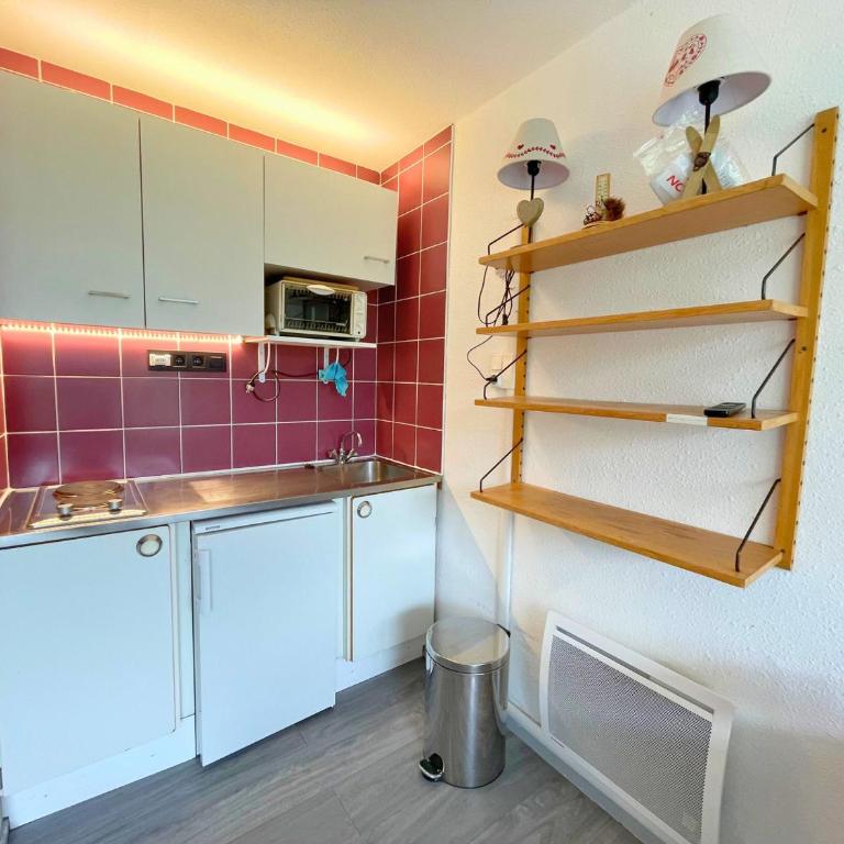 Studio de 19m² pour 2 pers. avec balcon exposé Sud, animaux admis - FR-1-452-266 - Studio - 11