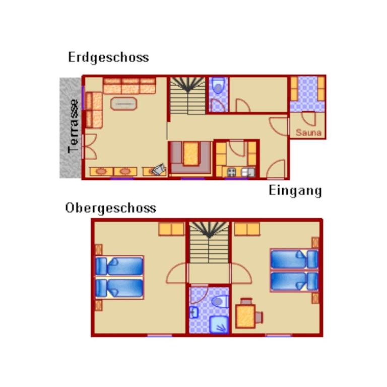 Ferienhaus Fuchsweg im Feriendorf Reichenbach F25b - Haus mit 2 Schlafzimmern - 16