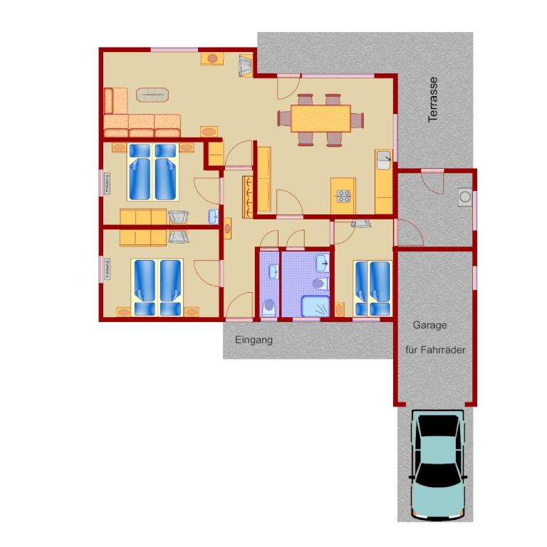 Ferienhaus Dachspfad im Feriendorf Reichenbach 3 - Haus mit 3 Schlafzimmern - 9