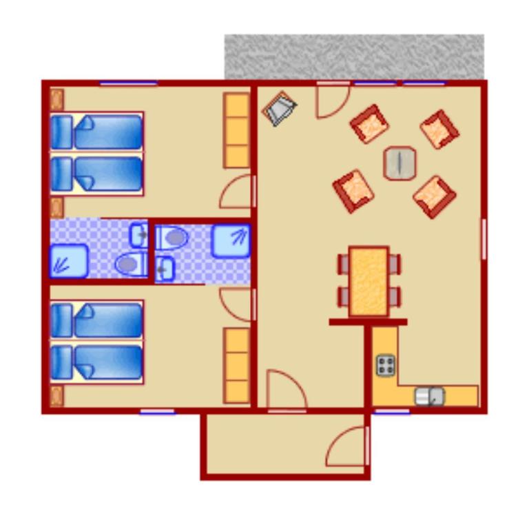 Ferienhaus Gamssteige im Feriendorf Reichenbach G29 - Haus mit 2 Schlafzimmern - 11