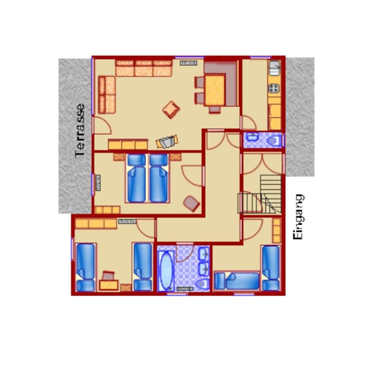 Ferienhaus Fuchsweg im Feriendorf Reichenbach F29 - Haus mit 3 Schlafzimmern - 10