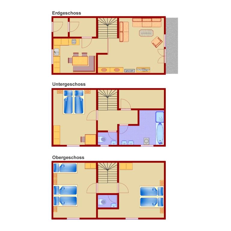 Ferienhaus Fuchsweg im Feriendorf Reichenbach F27a - Haus mit 3 Schlafzimmern - 17