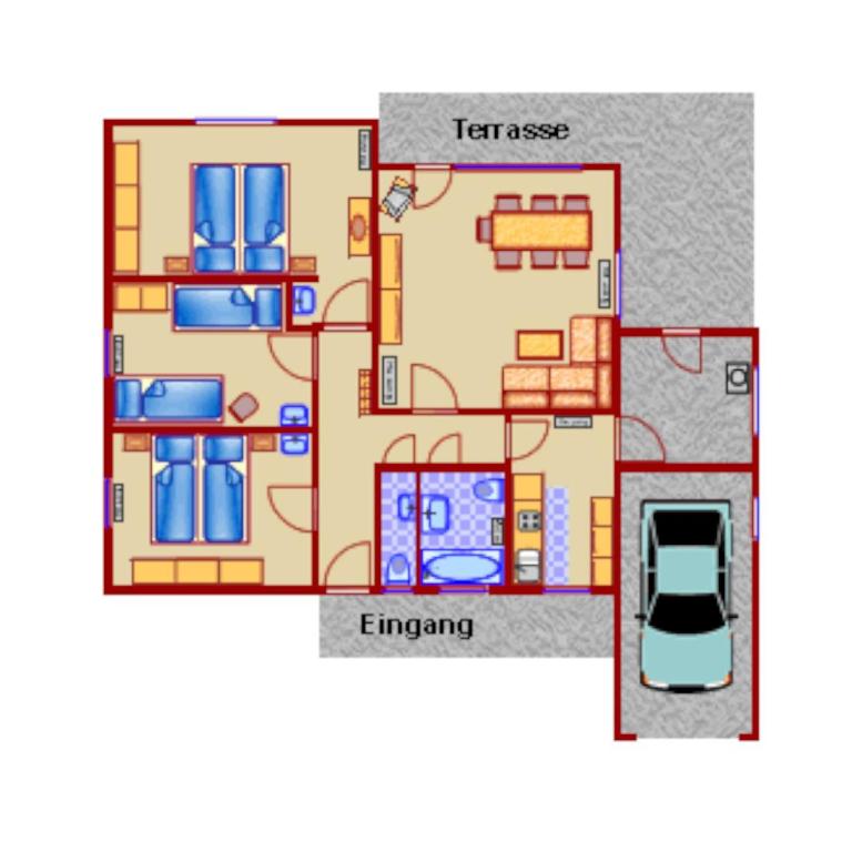 Ferienhaus Dachspfad im Feriendorf Reichenbach 5 - Haus mit 3 Schlafzimmern - 8