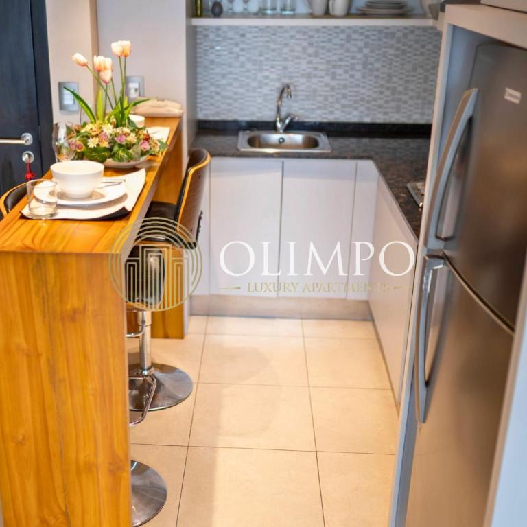 Suite moderna con vista a la ciudad y al río en Puerto Santa Ana - Apartamento de 1 dormitorio con vistas a la ciudad - 4