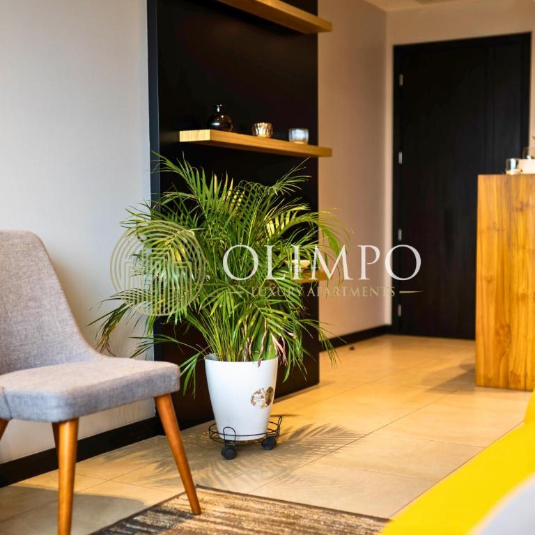 Suite moderna con vista a la ciudad y al río en Puerto Santa Ana - Apartamento de 1 dormitorio con vistas a la ciudad - 10