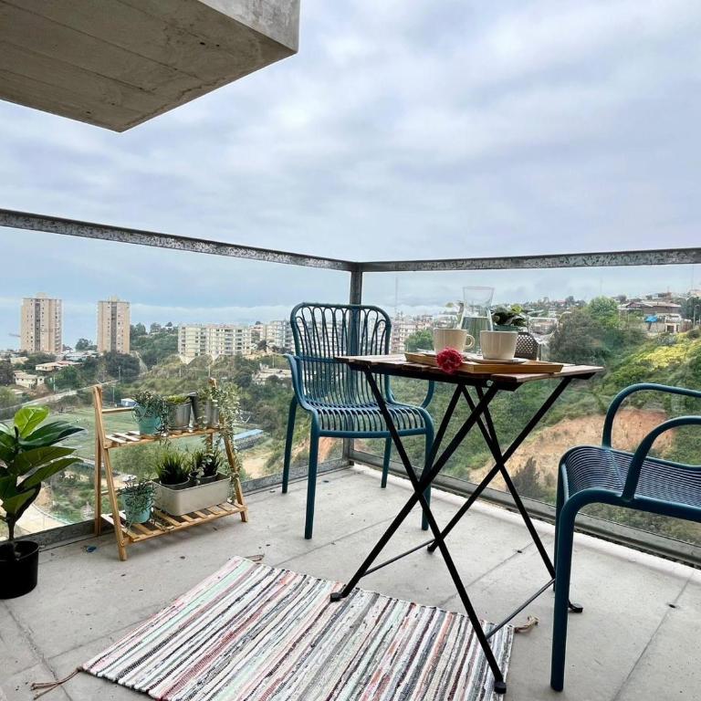 1707 Departamento con terraza vista al mar - Apartamento con vistas y balcón - 5