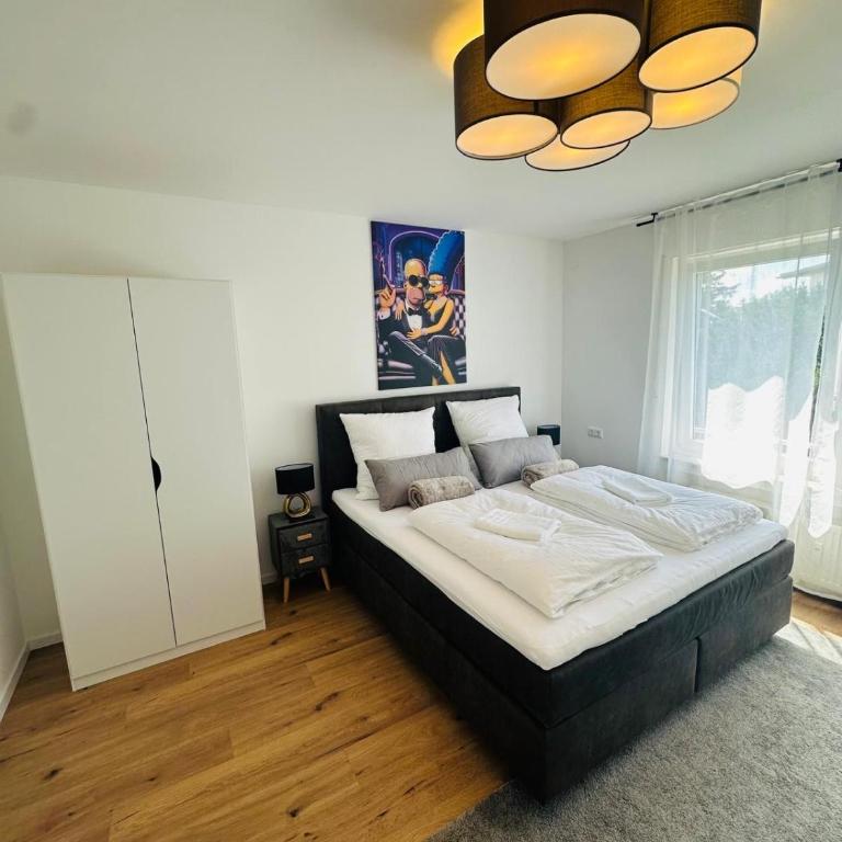 KJ Ferienwohnung bis 5P-Zentral-Balkon-WIFI-Parken - Apartment mit 2 Schlafzimmern - 19