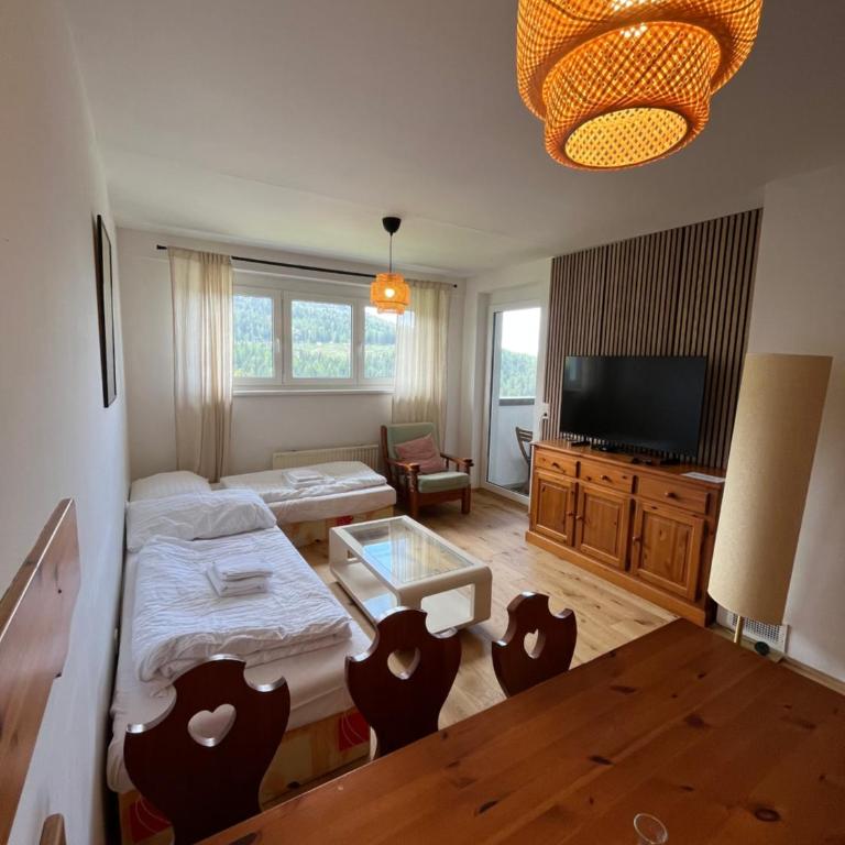 Sonnenalpe Nassfeld in 1500 m Höhe an der Skipiste - Superior Apartment mit Balkon - 9
