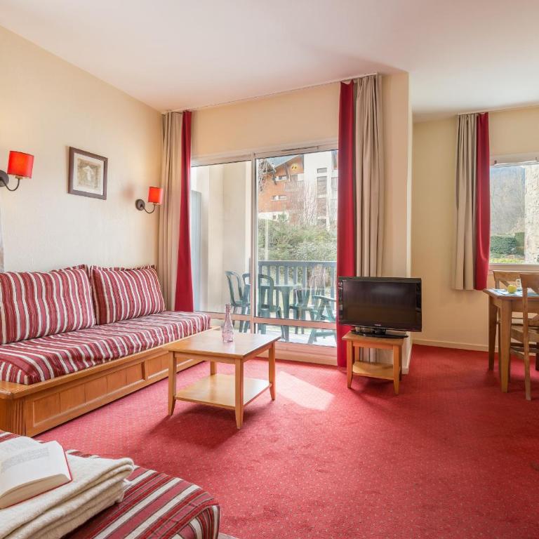 Résidence Pierre & Vacances Les Rives de l'Aure - Appartement 1 Chambre avec Coin Nuit dans Alcôve et Balcon (6 Personnes) - 7