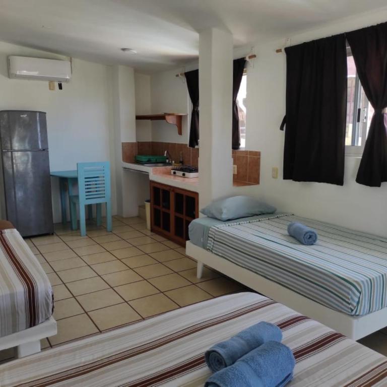 Hotel Papaya Surf - Apartamento Estudio con vistas al mar - 4