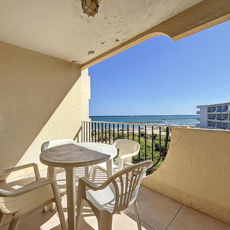 Studio cabine à Palavas-les-Flots - 4 couchages, parking et WIFI - Appartement 1 Chambre - 4