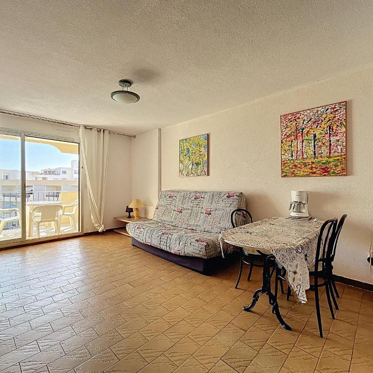 Studio cabine à Palavas-les-Flots - 4 couchages, parking et WIFI - Appartement 1 Chambre - 5