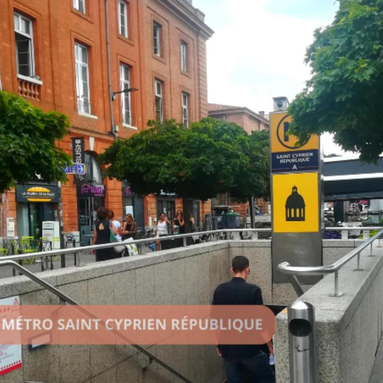 Appart Centre ville Toulouse - 5 min MÉTRO St Cyprien - Apartment mit 1 Schlafzimmer - 20