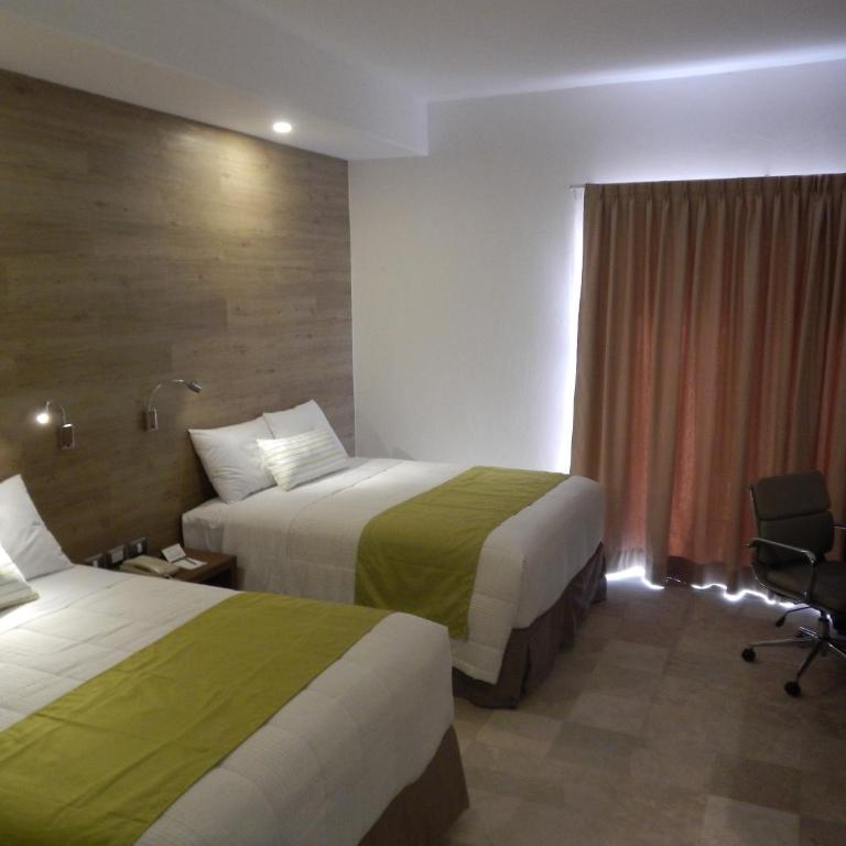 Hotel Catedral La Paz - Habitación Doble Estándar con 2 camas dobles - 2