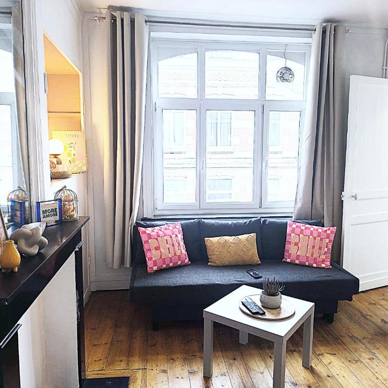 Appartement Charmant - Lille Vauban - Proche Metro - Universite - Appartamento con 1 Camera da Letto - 33