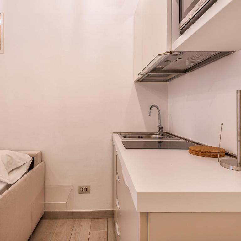 Milano Uni Cattolica Via Novati 2 Pax Wi-Fi - Appartamento con 1 Camera da Letto - 4