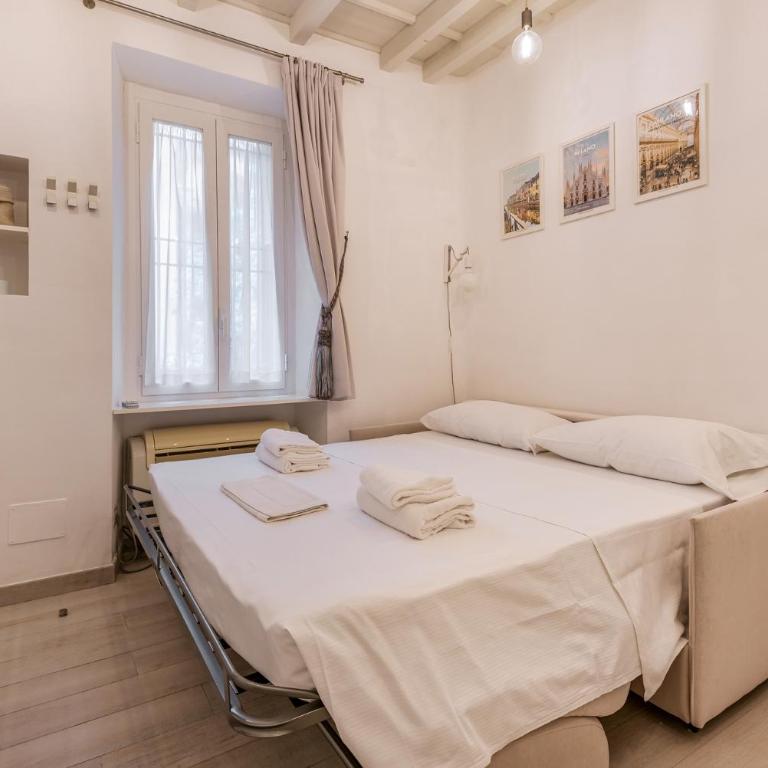 Milano Uni Cattolica Via Novati 2 Pax Wi-Fi - Appartamento con 1 Camera da Letto - 12