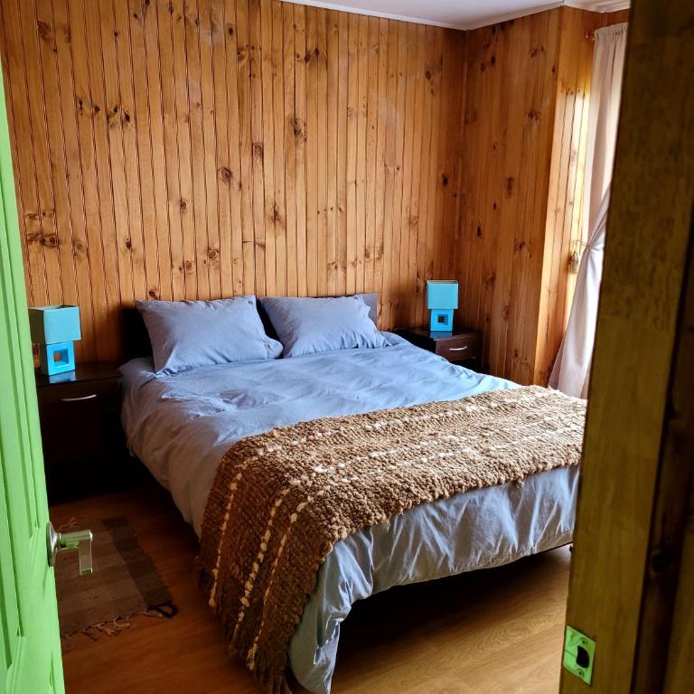 CABAÑA AZUL Y VERDE - Casa de 2 dormitorios - 62