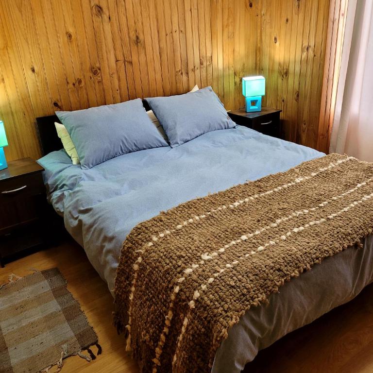 CABAÑA AZUL Y VERDE - Casa de 2 dormitorios - 65