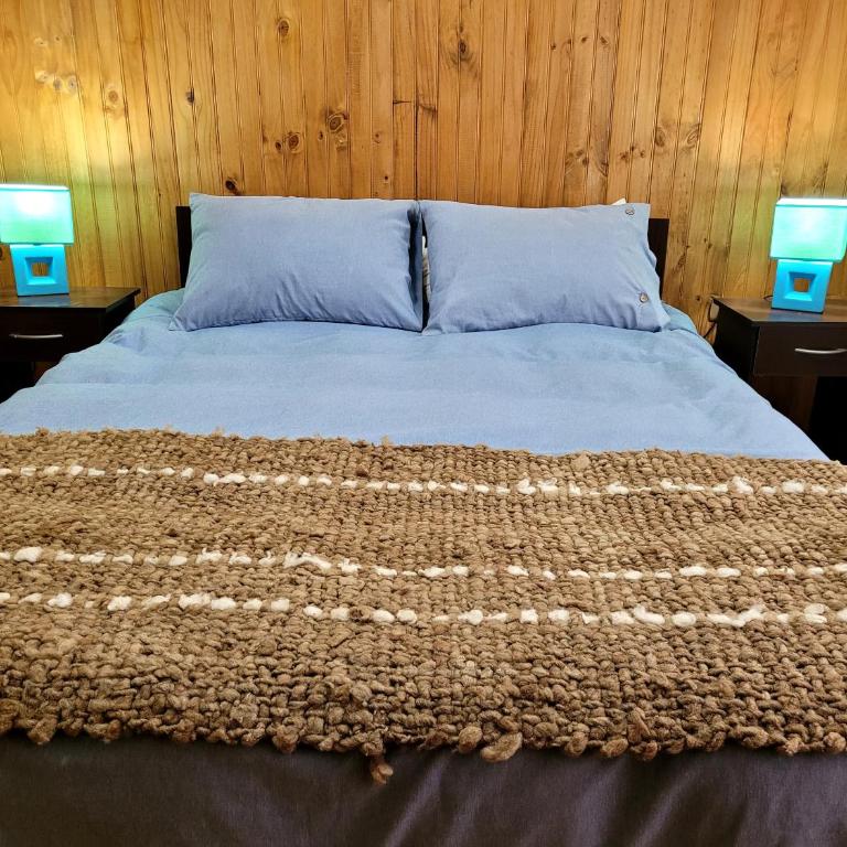 CABAÑA AZUL Y VERDE - Casa de 2 dormitorios - 72