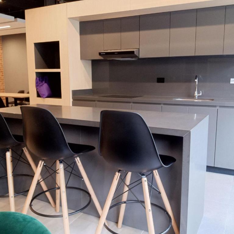 AH/Loft con Alexa, Parking, Gym, Coworking, Usaquén - Apartamento con vistas a la ciudad - 25