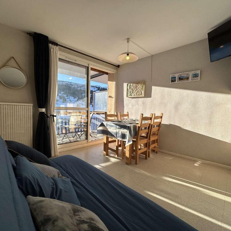 Studio 4 personnes, proche télésiège, WiFi, parking - SuperDévoluy - FR-1-525-284 - Appartamento - 1