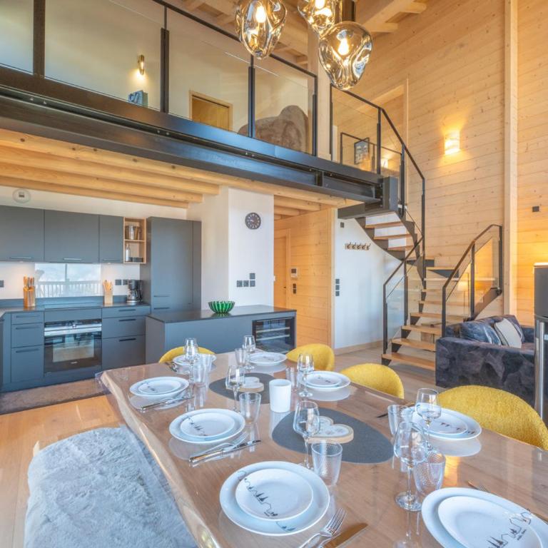 Duplex de montagne chic aux pieds des pistes, Alpe d'Huez - FR-1-645-86 - Appartement - 8
